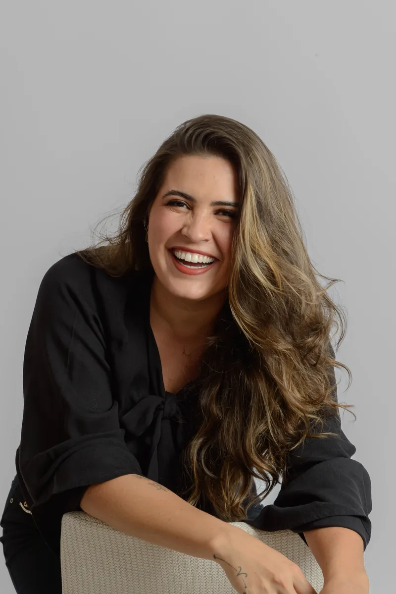 Julia em atendimento
